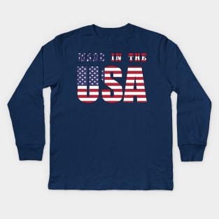 Made in the USA Kids Long Sleeve T-Shirt